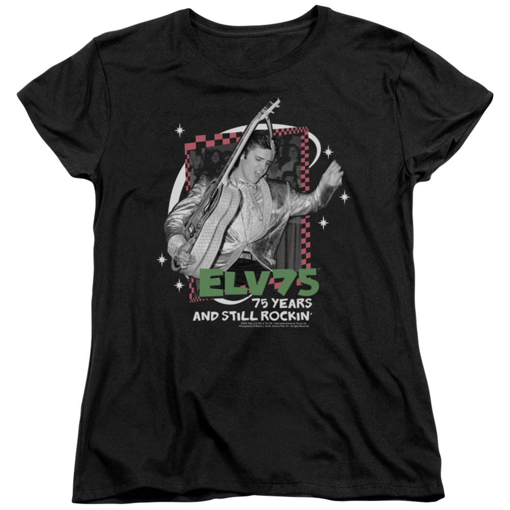 Elvis Presley Still Rockin Women's 18/1 Cotton Short-Sleeve T-Shirt