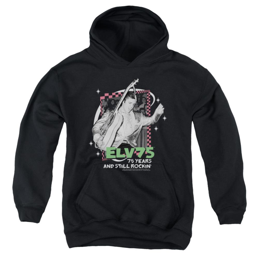 Elvis Presley Still Rockin Youth Cotton Poly Pull-Over Hoodie