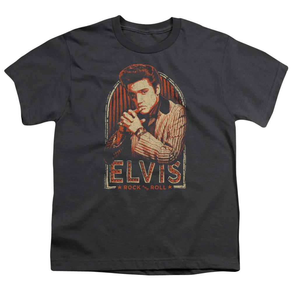 Elvis Presley Stripes Youth 18/1 100% Cotton Short-Sleeve T-Shirt