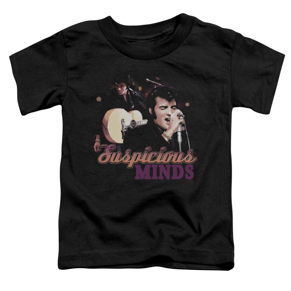 Elvis Presley Suspicious Minds Toddler 18/1 Cotton Short-Sleeve T-Shirt
