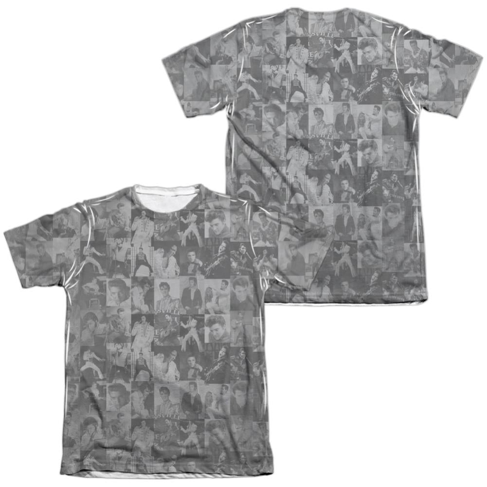 Elvis Presley Tcb Crowd Men's Regular Fit Poly Cotton Short-Sleeve T-Shirt