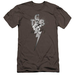 Elvis Presley Tcb Ornate Men's Ultra-Soft 30/1 Cotton Slim Short-Sleeve T-Shirt