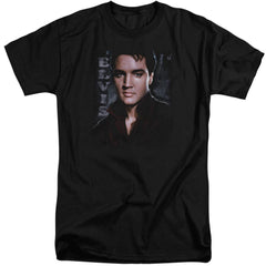 Elvis Presley Tough Men's 18/1 Tall Cotton Short-Sleeve T-Shirt