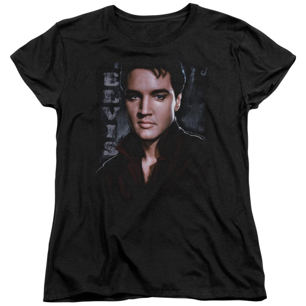 Elvis Presley Tough Women's 18/1 Cotton Short-Sleeve T-Shirt