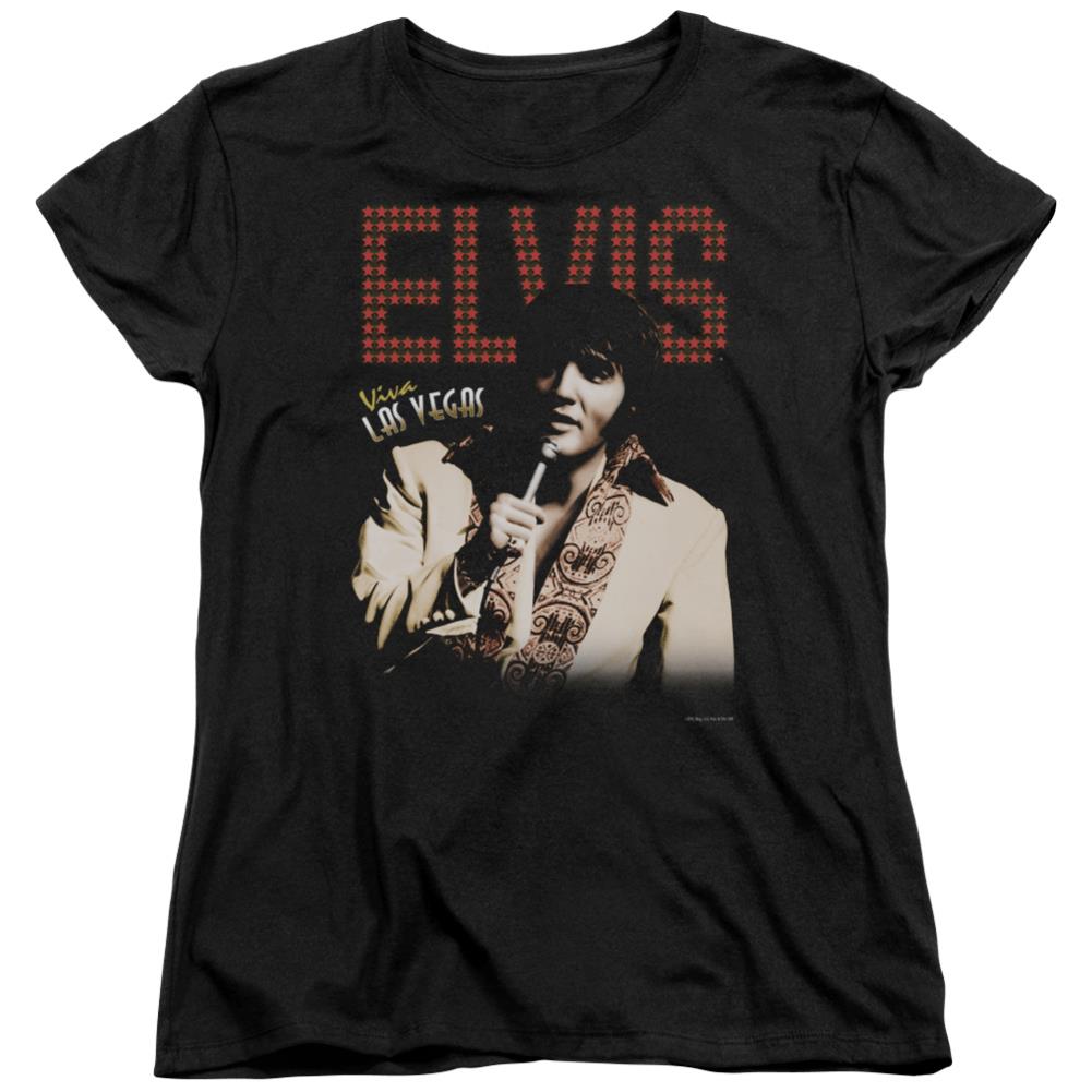 Elvis Presley Viva Star Women's 18/1 Cotton Short-Sleeve T-Shirt