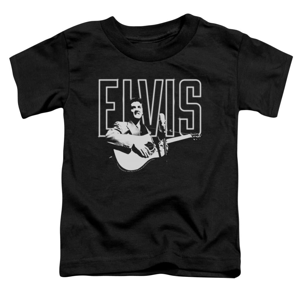 Elvis Presley White Glow Toddler 18/1 Cotton Short-Sleeve T-Shirt
