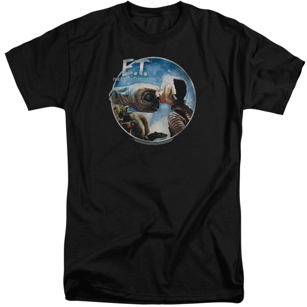 E.T. The Extra-Terrestrial Gertie Kisses Men's 18/1 Tall Cotton Short-Sleeve T-Shirt