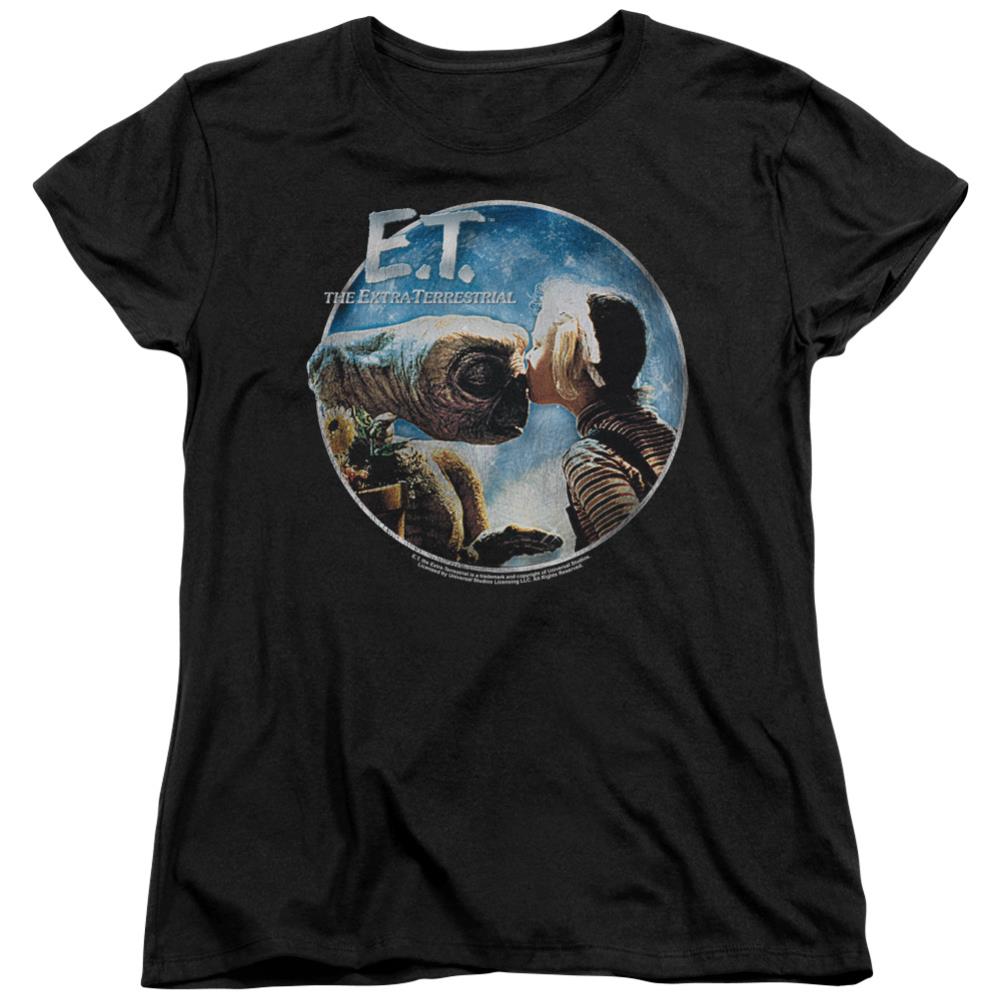 E.T. The Extra-Terrestrial Gertie Kisses Women's 18/1 Cotton Short-Sleeve T-Shirt