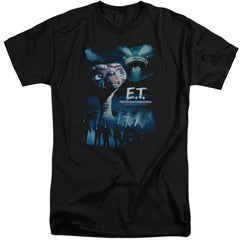 E.T. The Extra-Terrestrial Going Home Men's 18/1 Tall Cotton Short-Sleeve T-Shirt