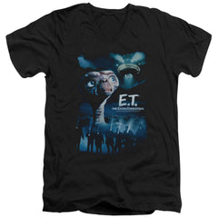 E.T. The Extra-Terrestrial Going Home Men's 30/1 Cotton Slim V-Neck T-Shirt