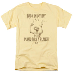 E.T. The Extra-Terrestrial In My Day Men's 18/1 Cotton Short-Sleeve T-Shirt