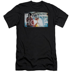 E.T. The Extra-Terrestrial Knockout Men's Ultra-Soft 30/1 Cotton Slim Short-Sleeve T-Shirt