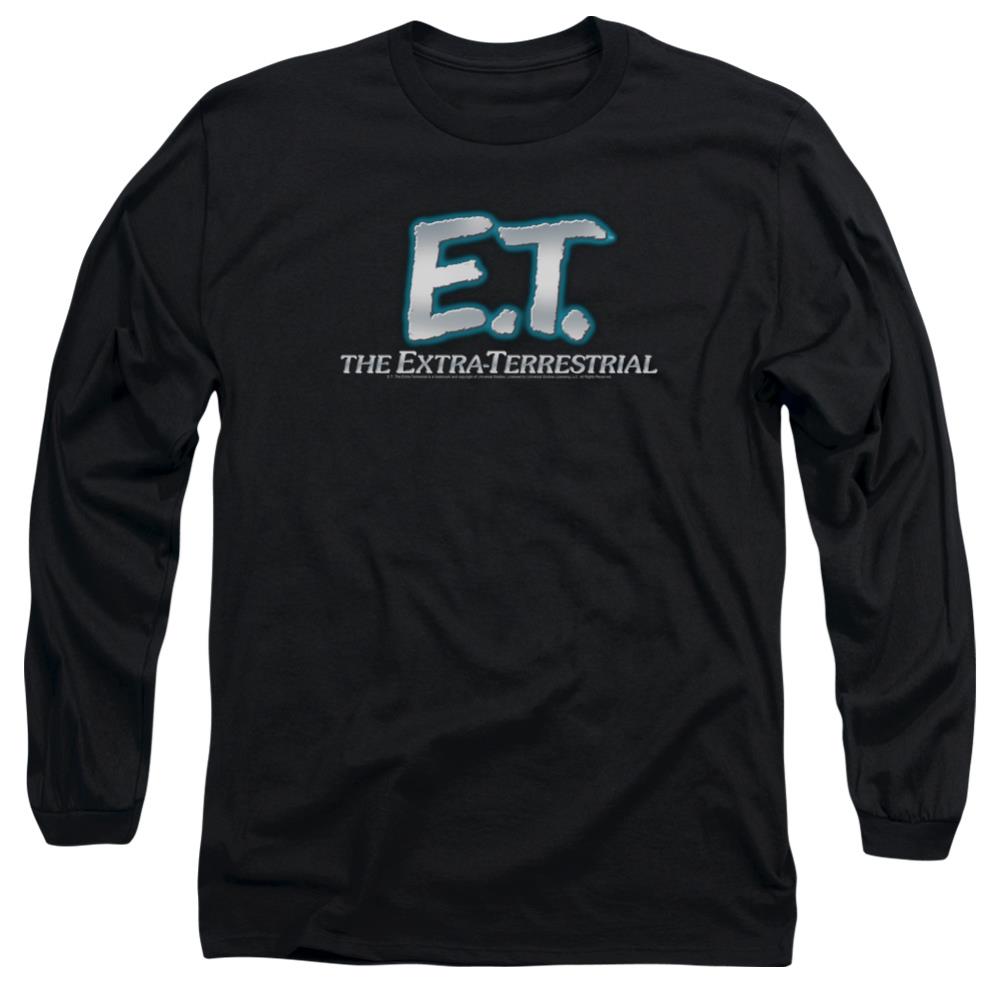 E.T. The Extra-Terrestrial Logo Men's 18/1 Cotton Long-Sleeve T-Shirt