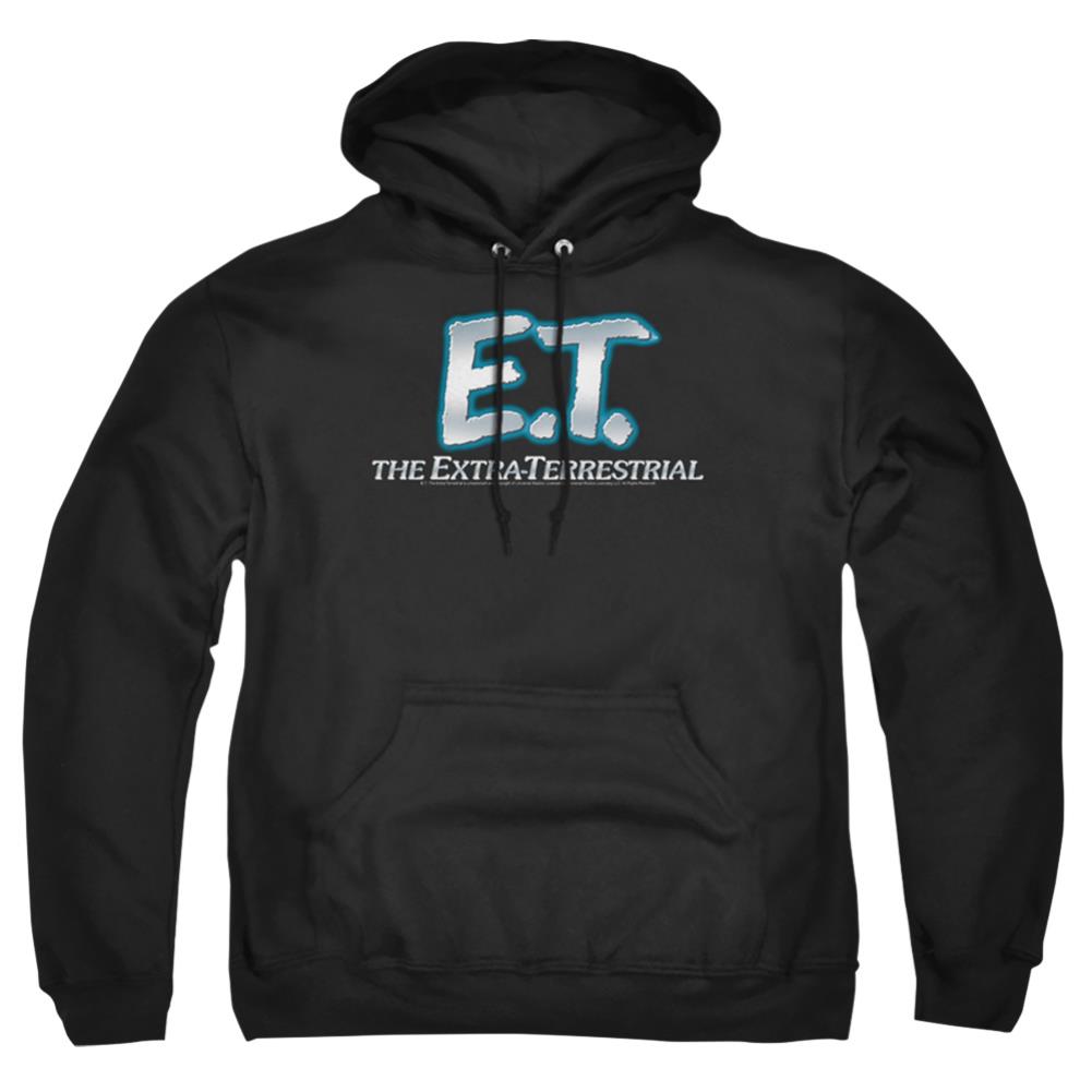 E.T. The Extra-Terrestrial Logo Men's Pull-Over 75 25 Poly Hoodie