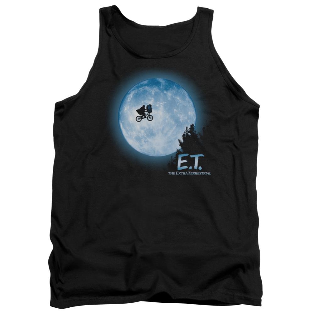 E.T. The Extra-Terrestrial Moon Scene Men's 18/1 Cotton Tank Top