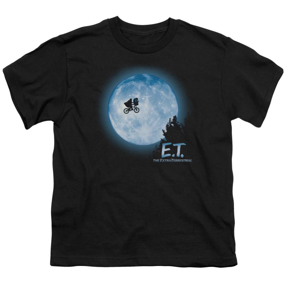 E.T. The Extra-Terrestrial Moon Scene Youth 18/1 100% Cotton Short-Sleeve T-Shirt