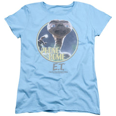 E.T. The Extra-Terrestrial Phone Home Women's 18/1 Cotton Short-Sleeve T-Shirt