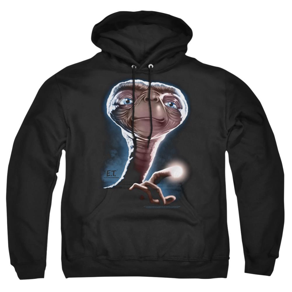 E.T. The Extra-Terrestrial Portrait Men's Pull-Over 75 25 Poly Hoodie