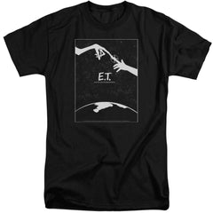 E.T. The Extra-Terrestrial Simple Poster Men's 18/1 Tall Cotton Short-Sleeve T-Shirt