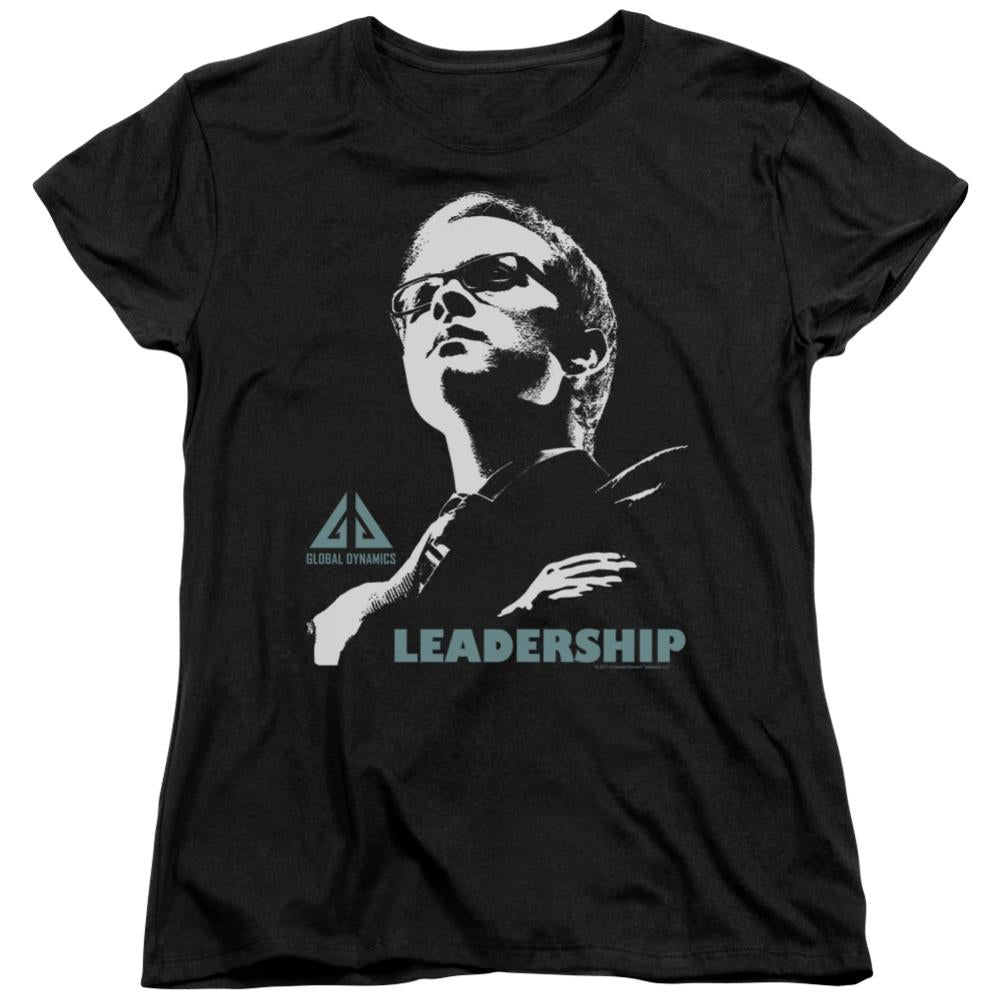 Eureka Leadership Poster Women's 18/1 Cotton Short-Sleeve T-Shirt