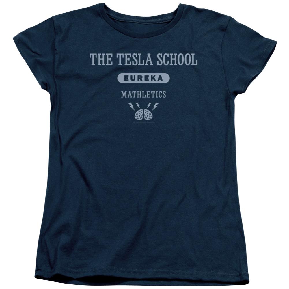 Eureka Tesla School Women's 18/1 Cotton Short-Sleeve T-Shirt