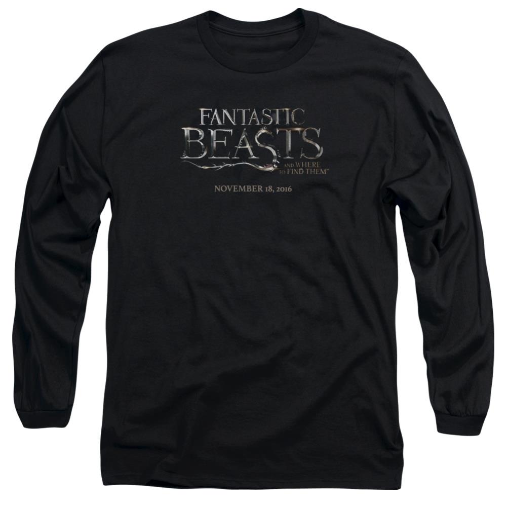 Fantastic Beasts And Where To Find Them Logo Men's 18/1 Cotton Long-Sleeve T-Shirt