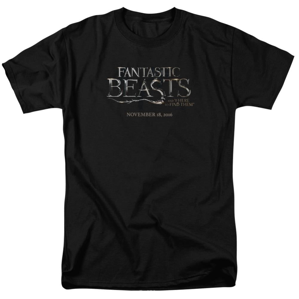Fantastic Beasts And Where To Find Them Logo Men's 18/1 Cotton Short-Sleeve T-Shirt