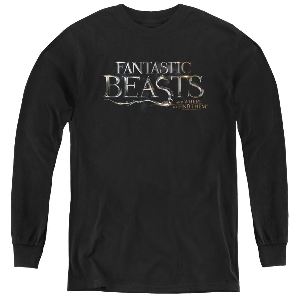 Fantastic Beasts And Where To Find Them Logo Youth Long-Sleeve T-Shirt