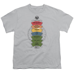 Fantastic Beasts And Where To Find Them Magical Exposure Threat Level Youth 18/1 100% Cotton Short-Sleeve T-Shirt