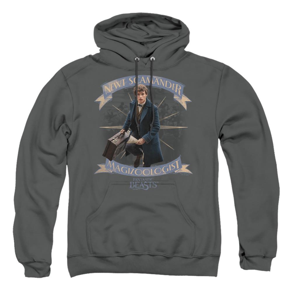 Fantastic Beasts And Where To Find Them Newt Scamander Men's Pull-Over 75 25 Poly Hoodie