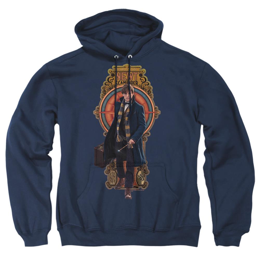 Fantastic Beasts And Where To Find Them Newt Scamander Men's Pull-Over 75 25 Poly Hoodie
