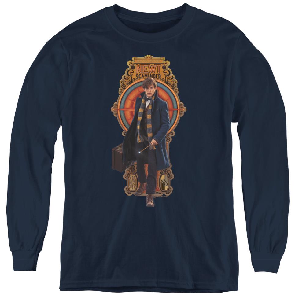 Fantastic Beasts And Where To Find Them Newt Scamander Youth Long-Sleeve T-Shirt
