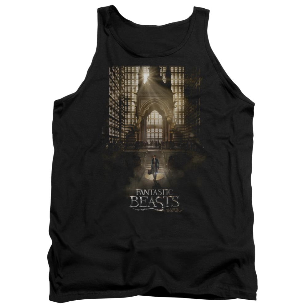 Fantastic Beasts And Where To Find Them Poster Men's 18/1 Cotton Tank Top