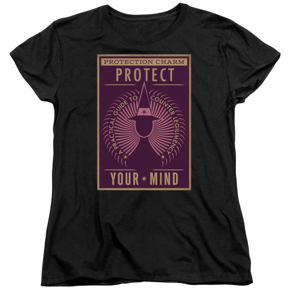Fantastic Beasts And Where To Find Them Protect Your Mind Women's 18/1 Cotton Short-Sleeve T-Shirt