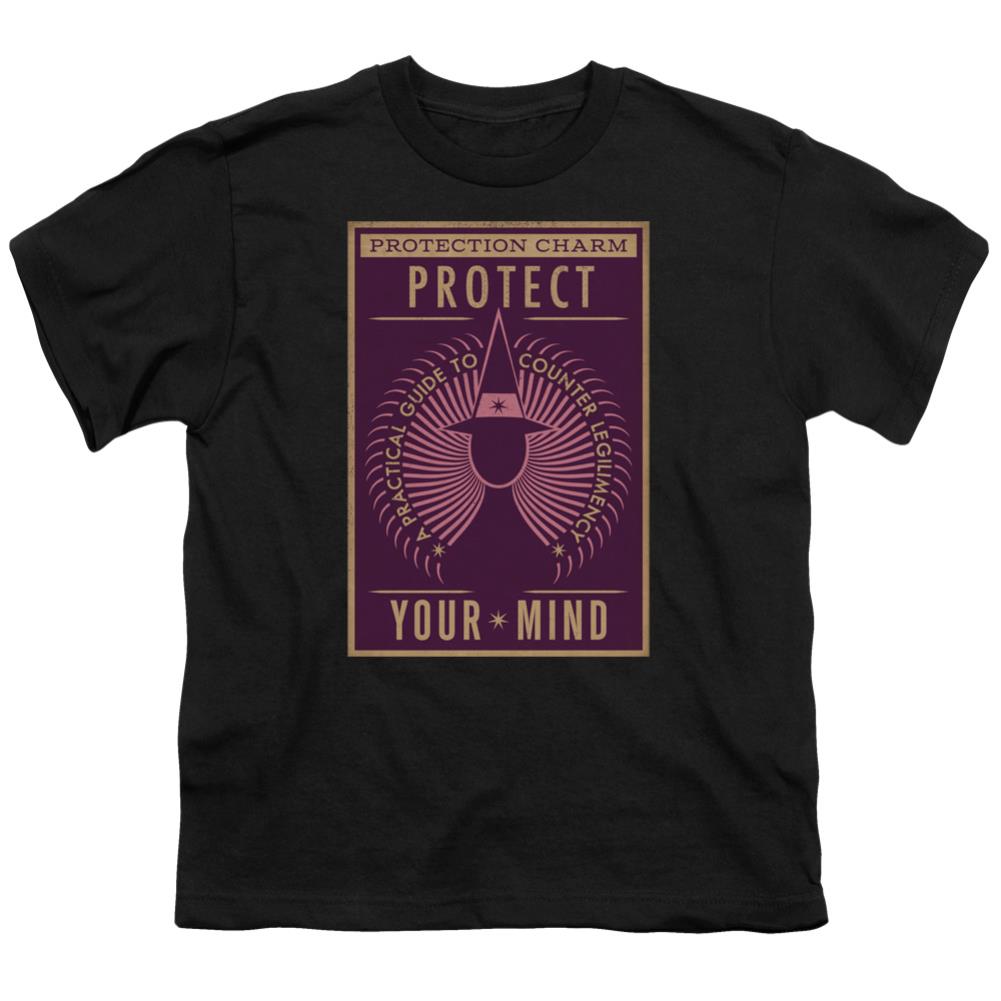 Fantastic Beasts And Where To Find Them Protect Your Mind Youth 18/1 100% Cotton Short-Sleeve T-Shirt