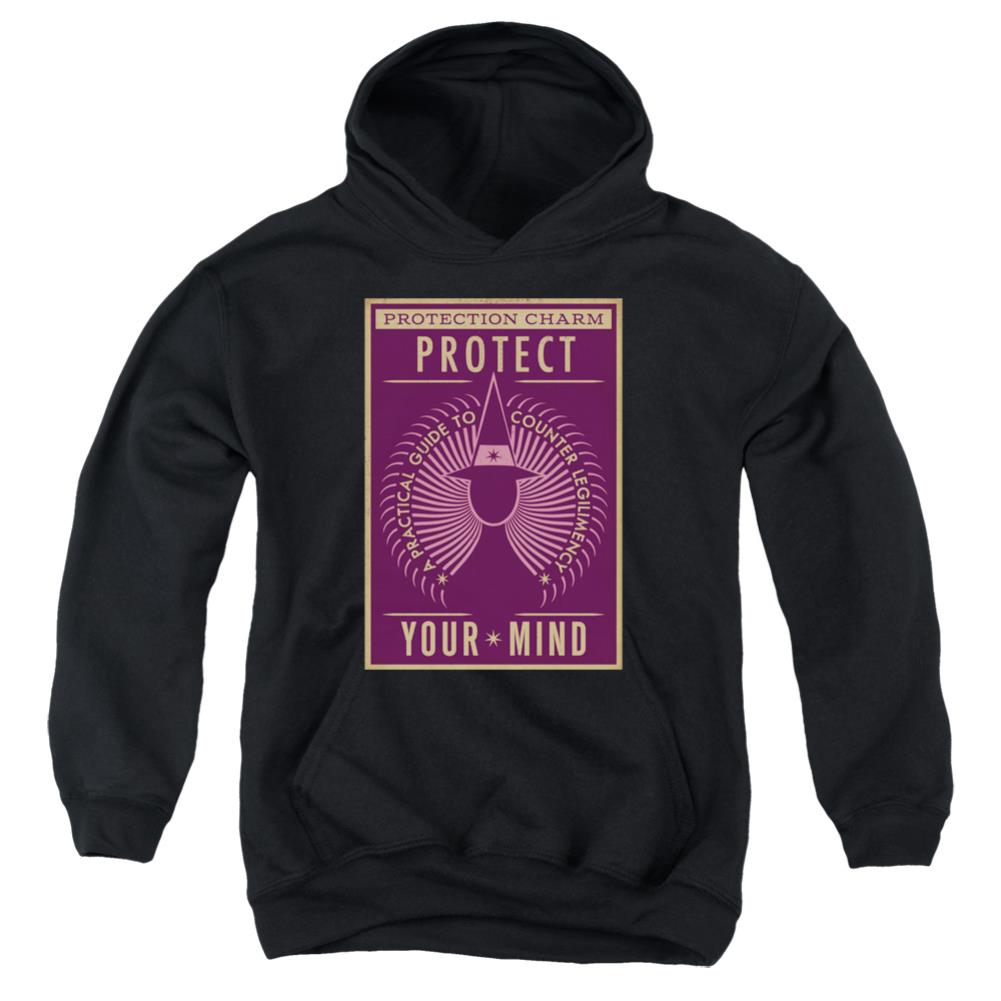 Fantastic Beasts And Where To Find Them Protect Your Mind Youth Cotton Poly Pull-Over Hoodie