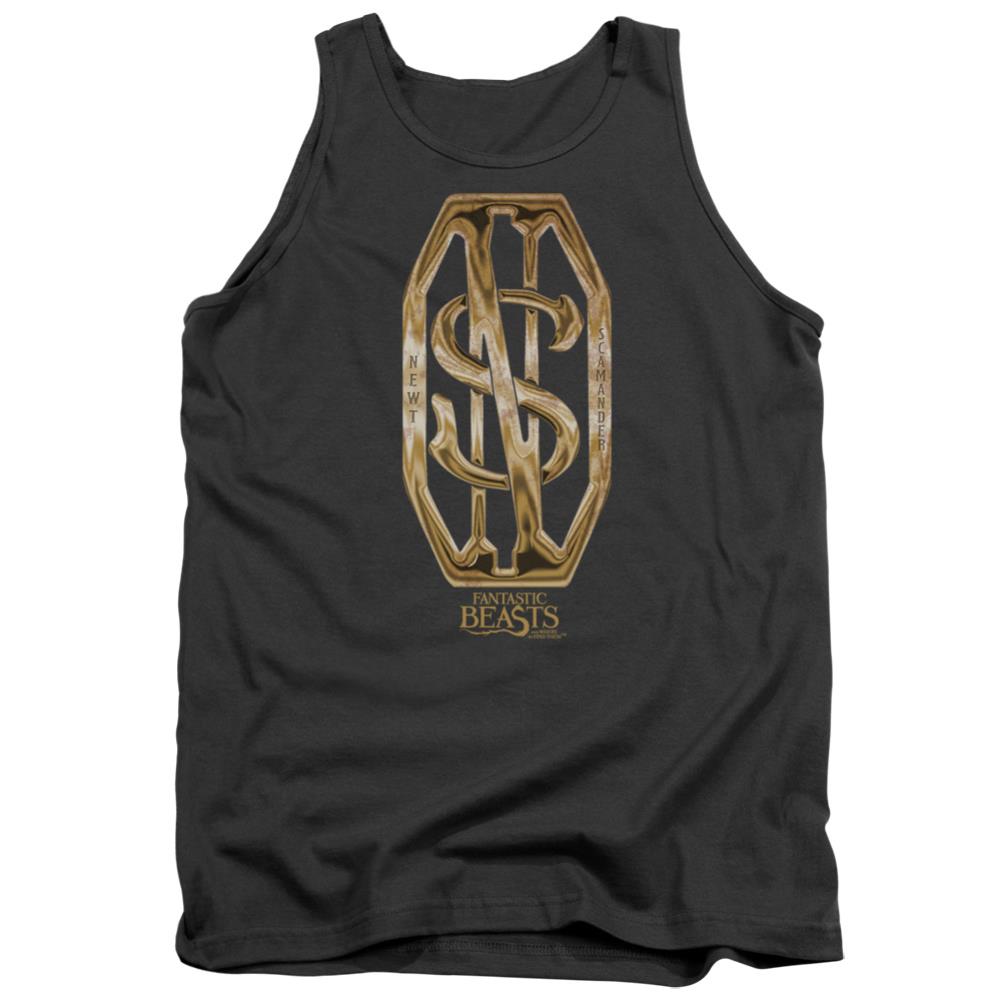 Fantastic Beasts And Where To Find Them Scamander Monogram Men's 18/1 Cotton Tank Top