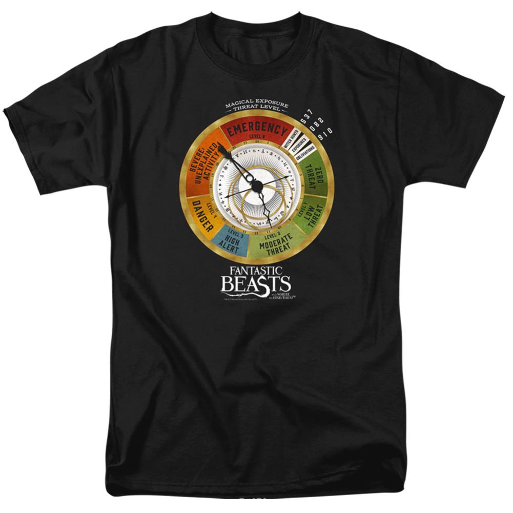 Fantastic Beasts And Where To Find Them Threat Gauge Men's 18/1 Cotton Short-Sleeve T-Shirt