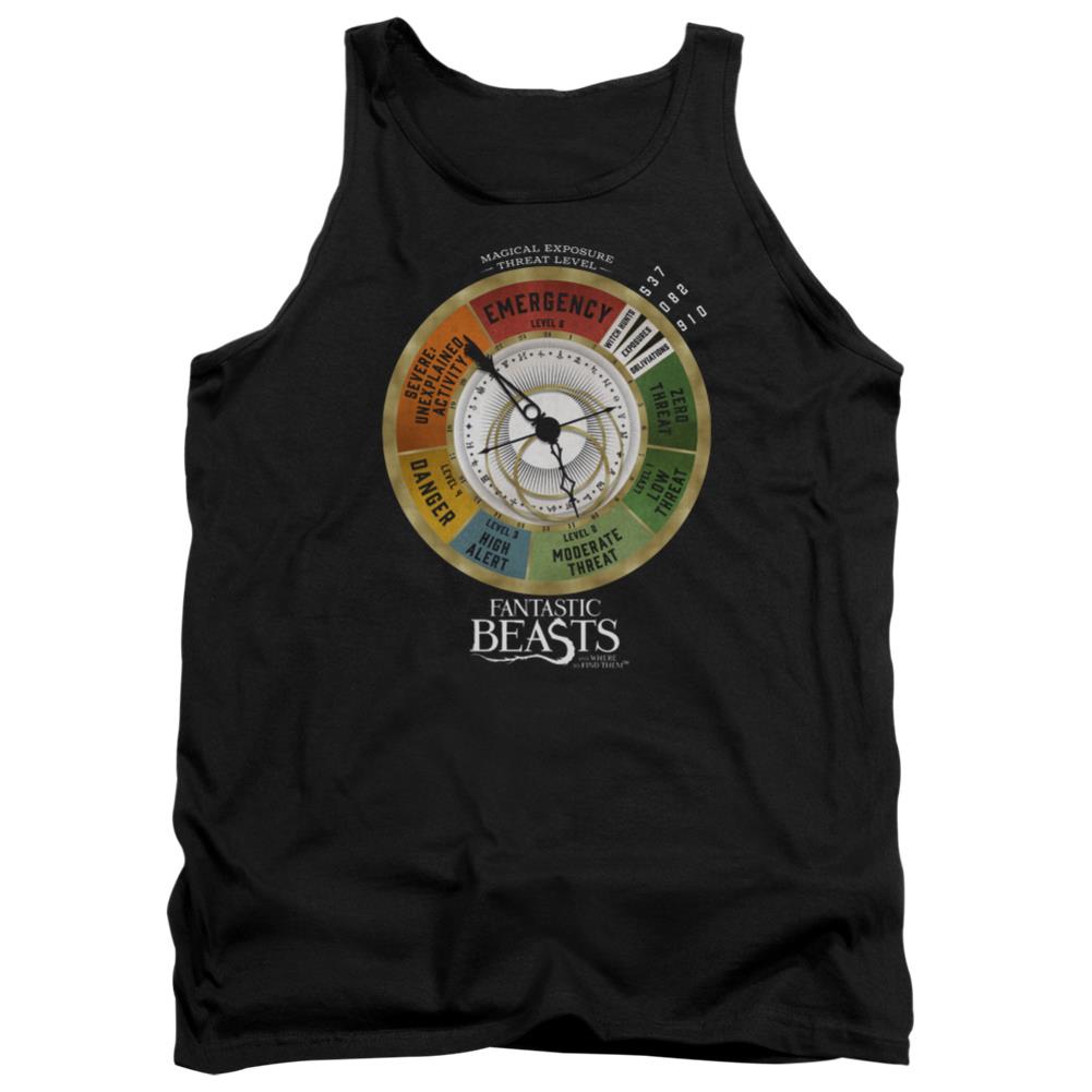 Fantastic Beasts And Where To Find Them Threat Gauge Men's 18/1 Cotton Tank Top