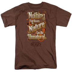 Fantastic Beasts And Where To Find Them Unnatural Men's 18/1 Cotton Short-Sleeve T-Shirt