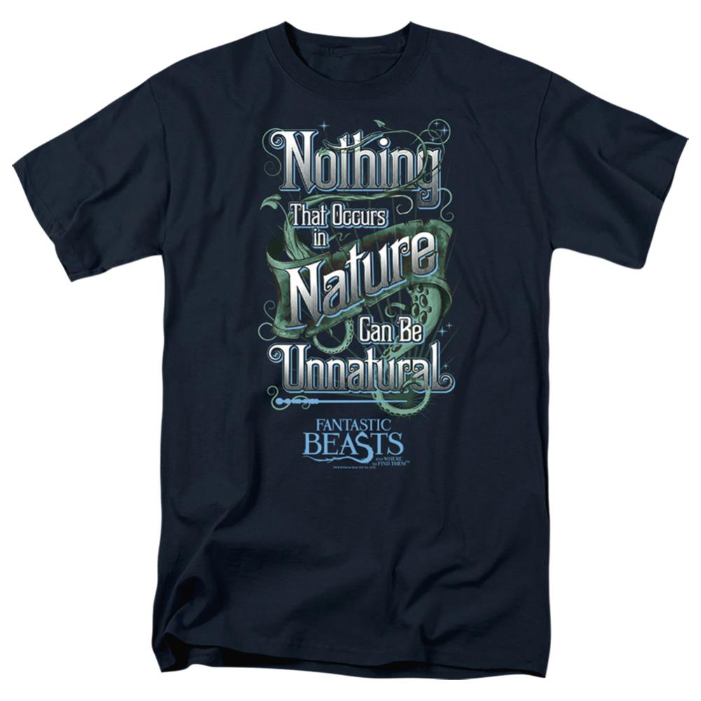 Fantastic Beasts And Where To Find Them Unnatural Men's 18/1 Cotton Short-Sleeve T-Shirt