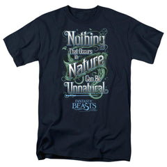 Fantastic Beasts And Where To Find Them Unnatural Men's 18/1 Cotton Short-Sleeve T-Shirt