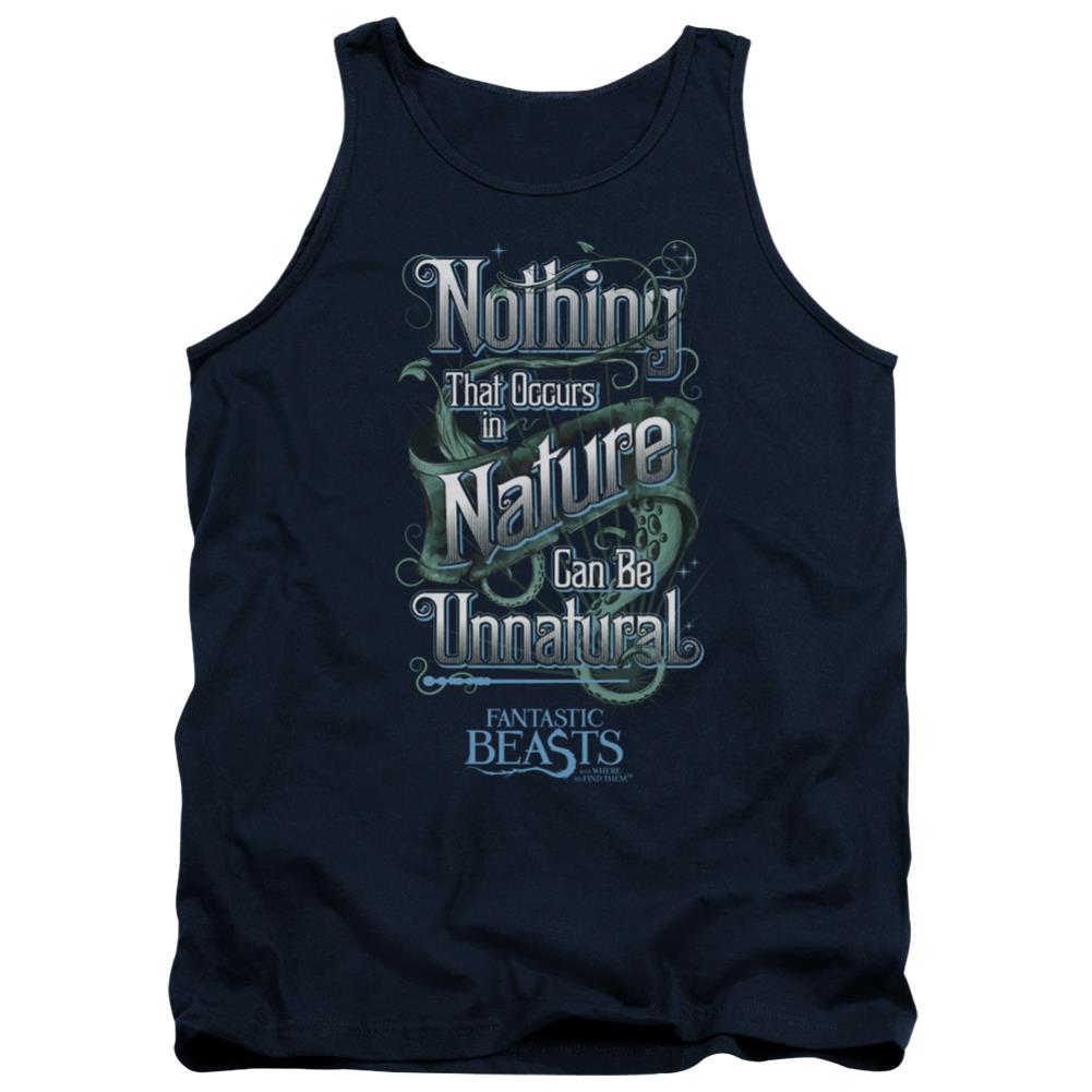 Fantastic Beasts And Where To Find Them Unnatural Men's 18/1 Cotton Tank Top
