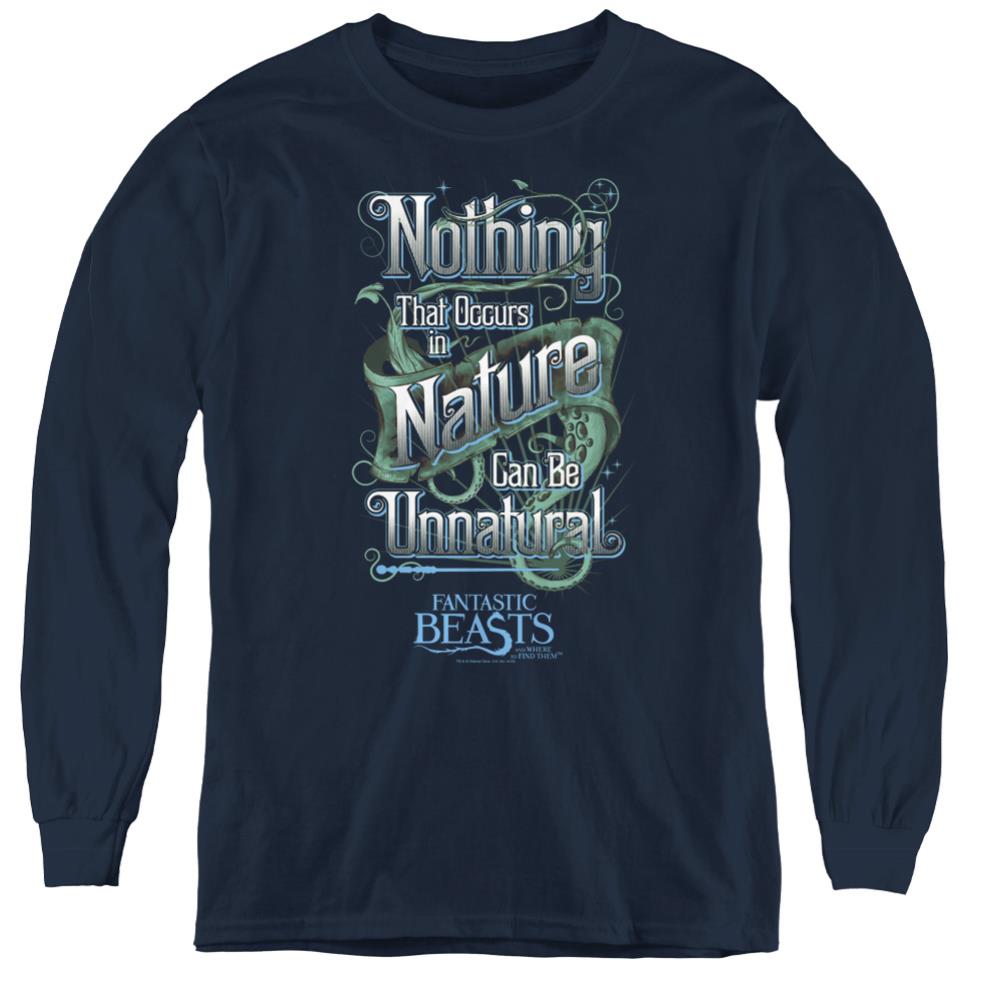 Fantastic Beasts And Where To Find Them Unnatural Youth Long-Sleeve T-Shirt