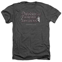 Fantastic Beasts And Where To Find Them Wanded Men's 30/1 Heather 60 40 Poly Short-Sleeve T-Shirt