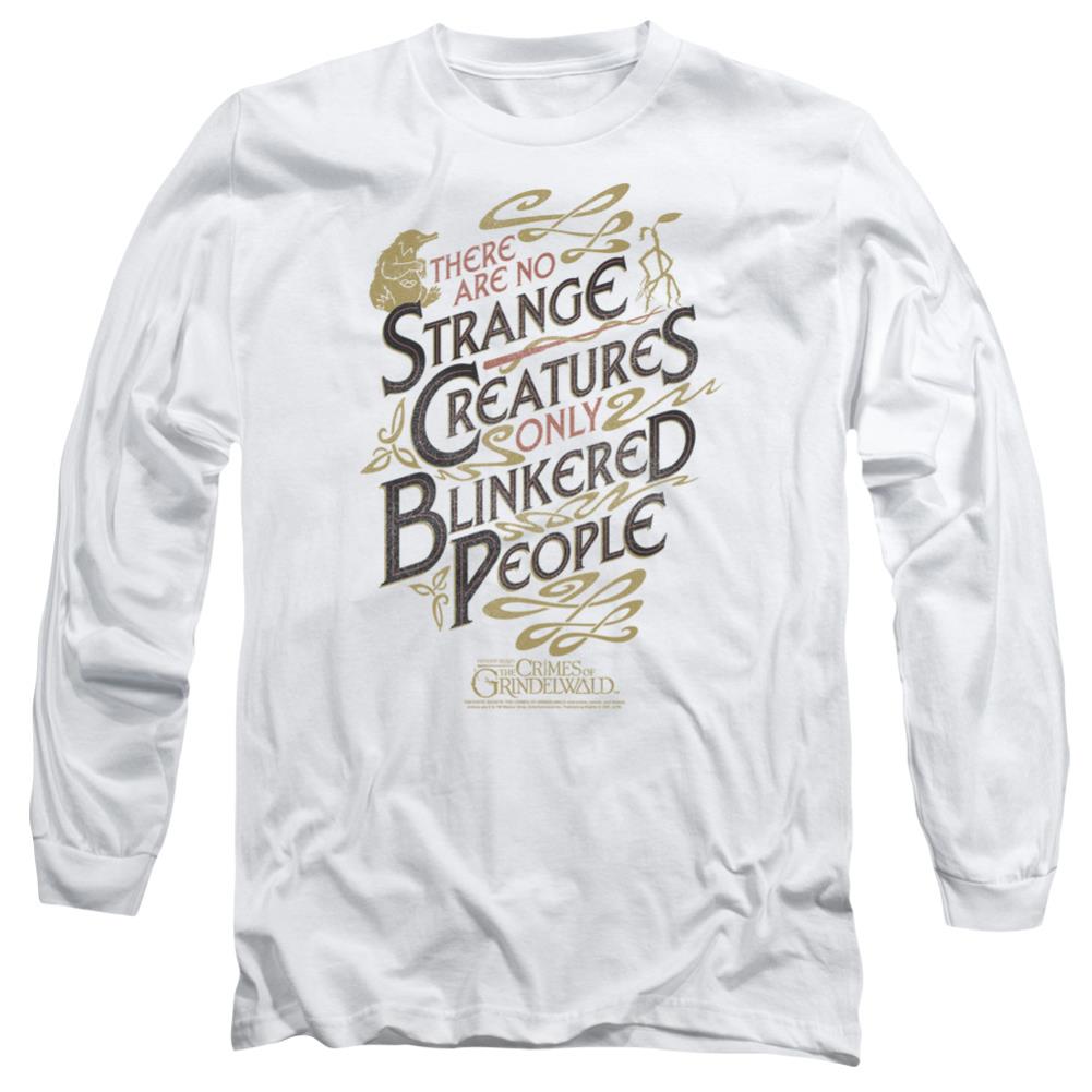 Fantastic Beasts: The Crimes of Grindelwald Blinkered People Men's 18/1 Cotton Long-Sleeve T-Shirt