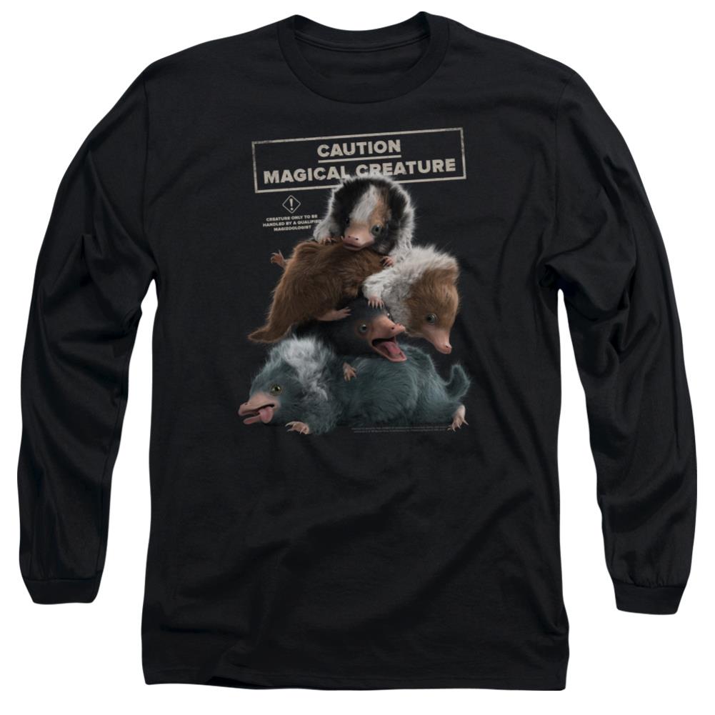 Fantastic Beasts: The Crimes of Grindelwald Cuddle Puddle Men's 18/1 Cotton Long-Sleeve T-Shirt