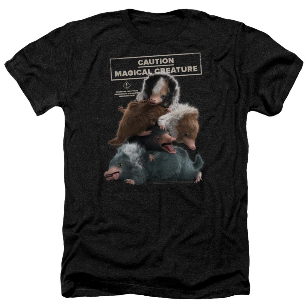 Fantastic Beasts: The Crimes of Grindelwald Cuddle Puddle Men's 30/1 Heather 60 40 Poly Short-Sleeve T-Shirt