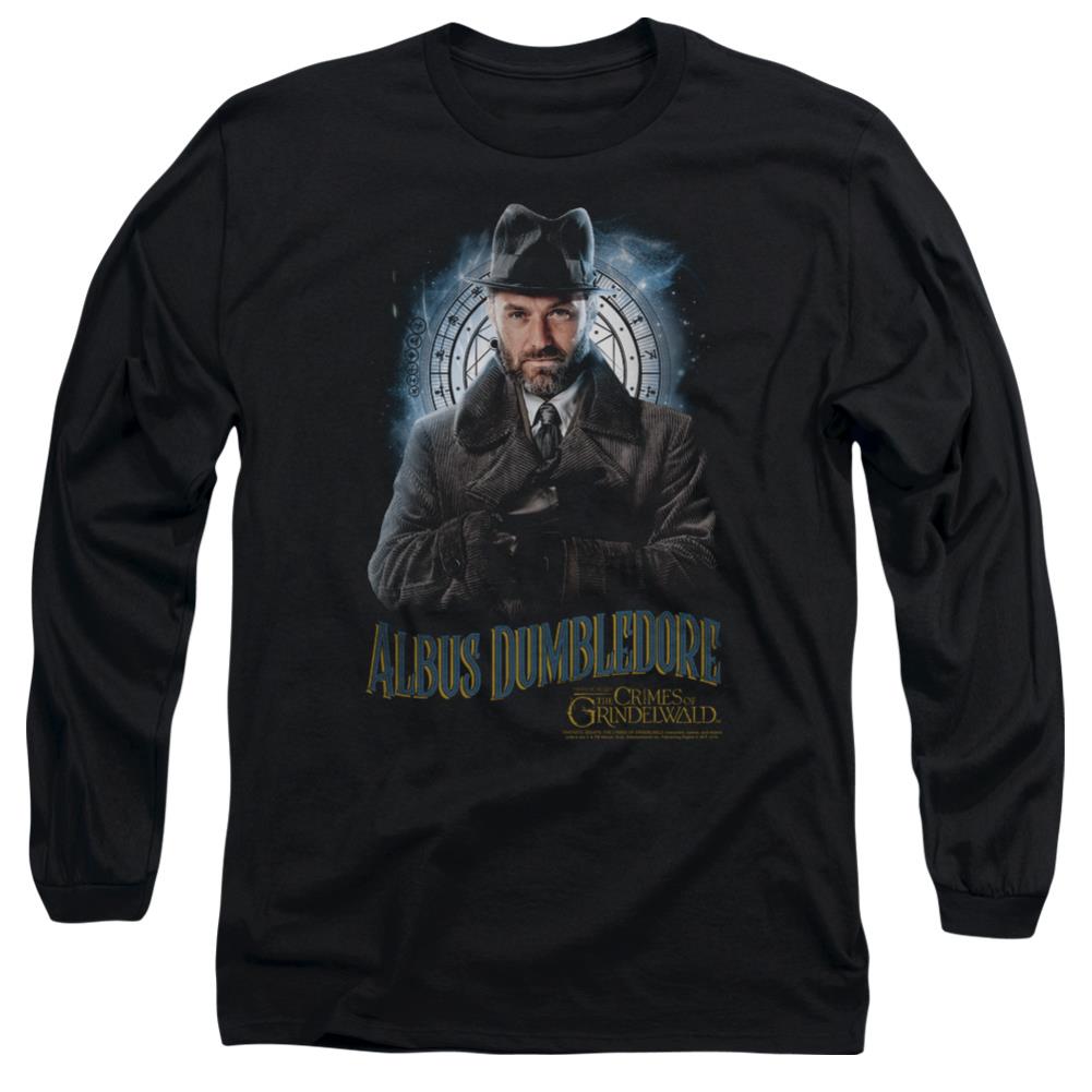 Fantastic Beasts: The Crimes of Grindelwald Dumbledore Men's 18/1 Cotton Long-Sleeve T-Shirt