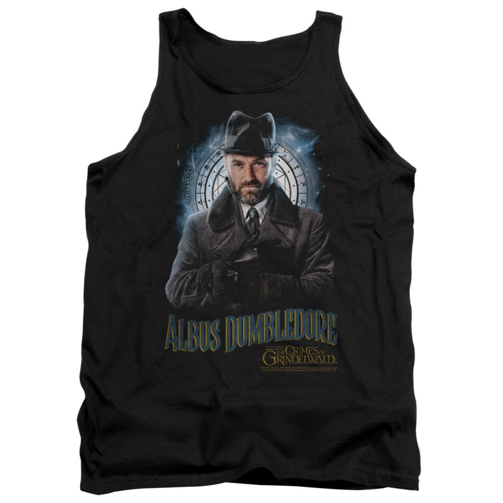 Fantastic Beasts: The Crimes of Grindelwald Dumbledore Men's 18/1 Cotton Tank Top